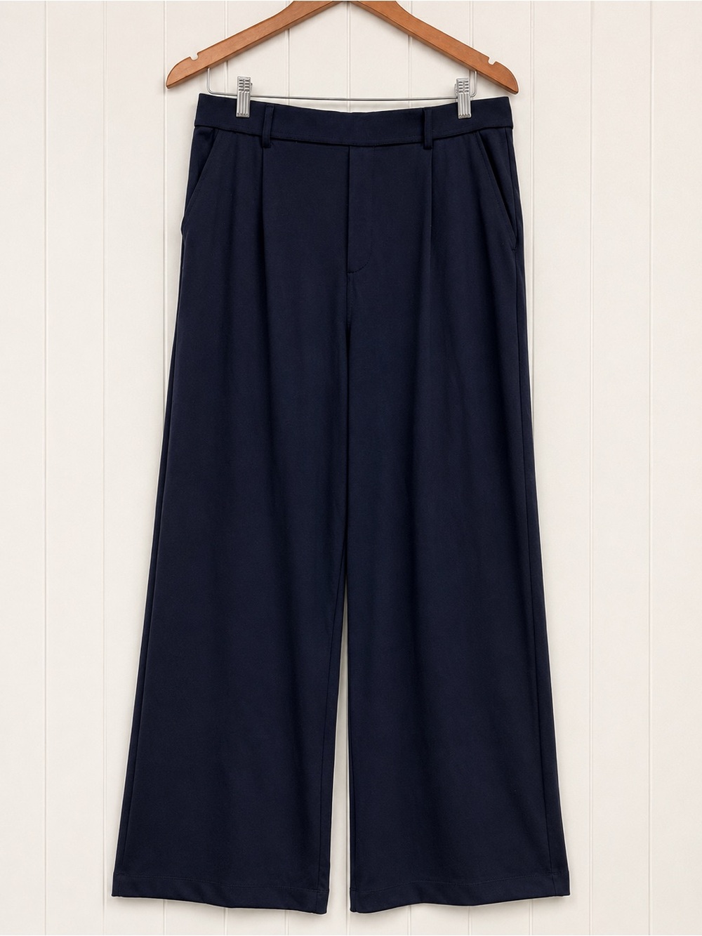 Halara Flex DayStretch Straight Leg Work Pants L Petite Navy
